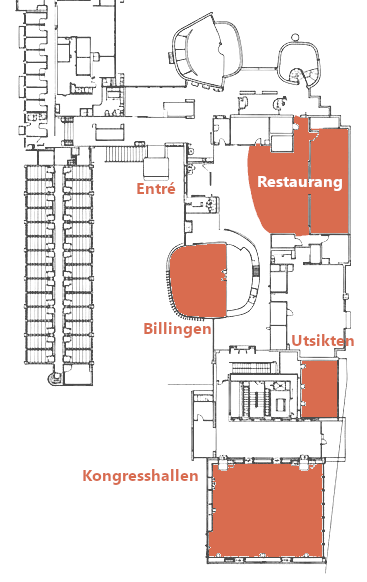 Planritning för Entréplan